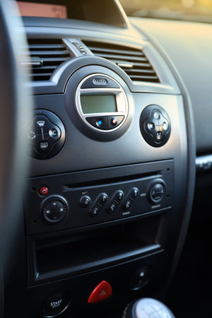 Car climate. High quality photo