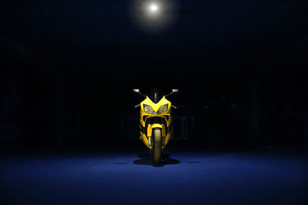 automotive optics. High quality photo