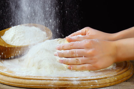 Wheat and dough 