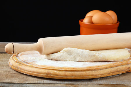 Wheat and dough