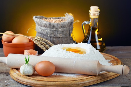 Baking ingredientsの写真素材