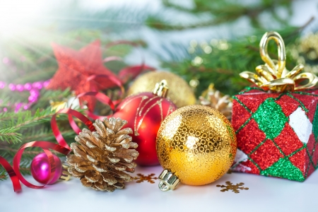 Christmas compositionの写真素材