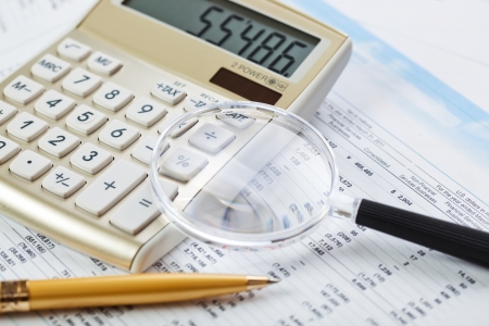 Business accounting の写真素材