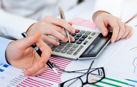 Business accountingの写真素材