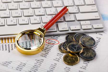 Business accountingの写真素材