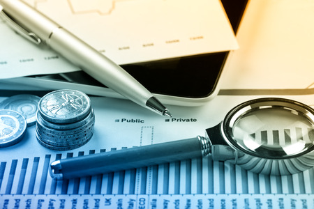 Business accountingの写真素材