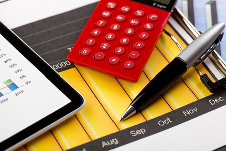 Business accountingの写真素材