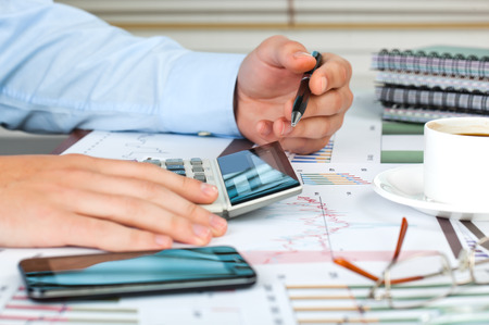 Business accountingの写真素材
