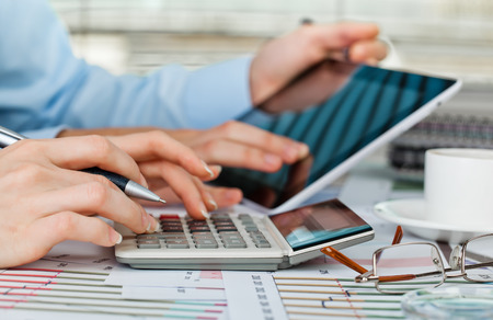 Business accountingの写真素材