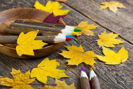 color pencilsの写真素材