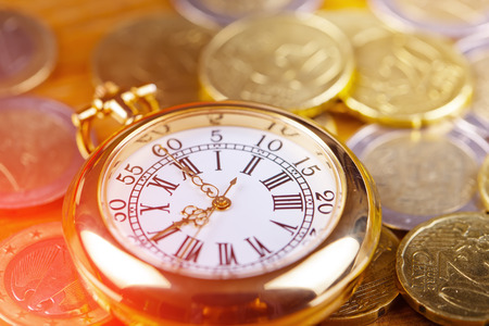 Business Objects office expanded in composition on a tableの写真素材