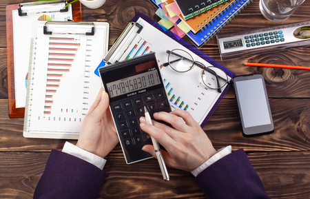 business accountingの写真素材