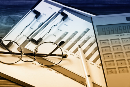 business accountingの写真素材