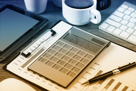 business accountingの写真素材