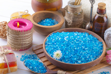 SPA and accessories for oriental massageの写真素材