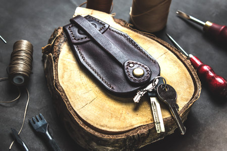Tools for crafting animal skin.