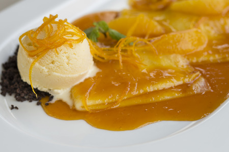 crepe suzetteの写真素材