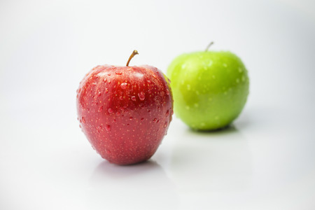Apples red and green.の写真素材