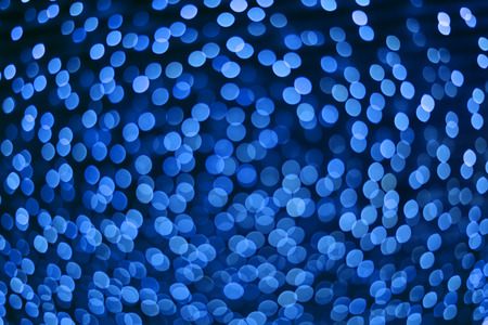 bokeh light blueの写真素材