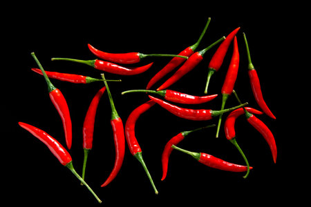 Red pepper, isolated