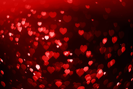 red bokeh backgroundの写真素材
