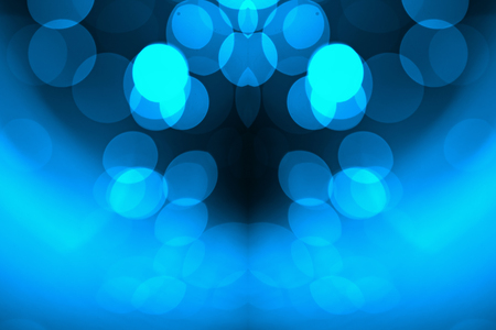 Blue bokeh backgroundの写真素材