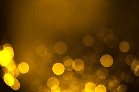 Gold bokeh backgroundの写真素材