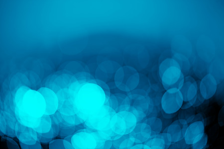 Blue bokeh backgroundの写真素材