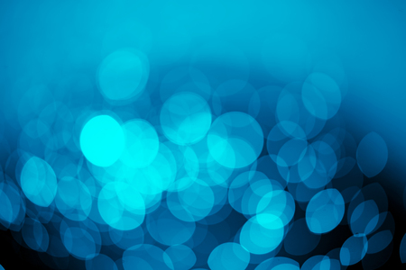 Blue bokeh backgroundの写真素材