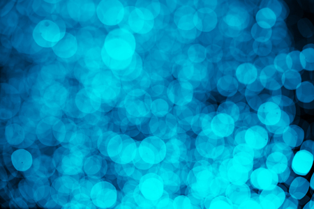 Blue bokeh backgroundの写真素材