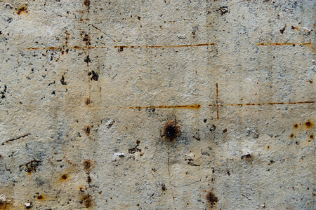 Rusted steel plate. The rusted steel plate caused by moisture. Steel plate rust caused by water. Old rusted steel sheet caused by water.の写真素材