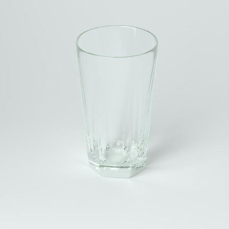Glass Collection - Water  On White Backgroundの写真素材