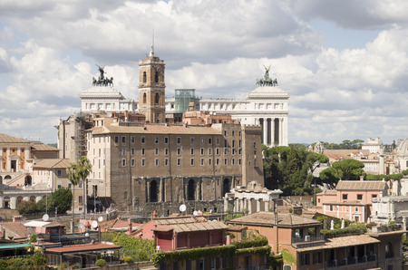 the best views of Rome and attractions for tourists coliseum pantheon forumの写真素材