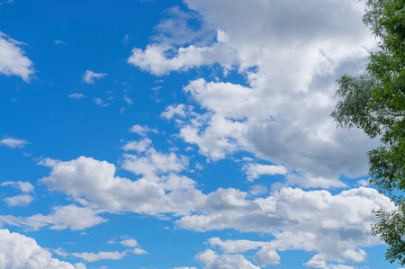 Sky with clouds