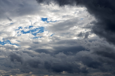Sky with clouds