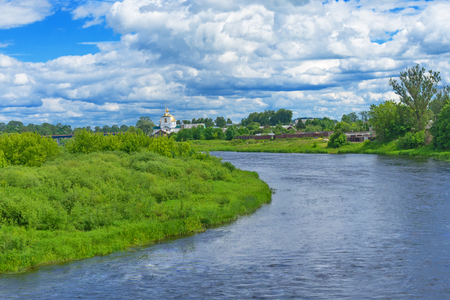 Landscape of the middle-Russian stripの写真素材