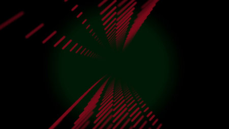 Abstract Hi Tech geometric futuristic modern tunnel background motion graphic for different...