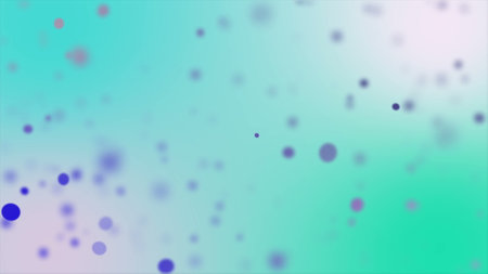 Soft Bokeh wedding particles in colorful soft backdrop background design for different projects.の写真素材