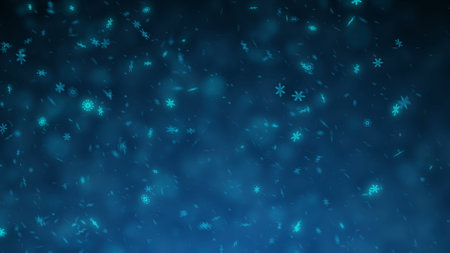Christmas snowflakes winter new year frozen holiday background for different projects.の写真素材