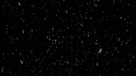 Snow Element Snowfall Overlay.の写真素材