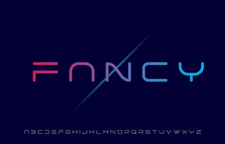 lining alphabet letter logo designのイラスト素材