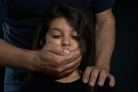 Children violence  Manの写真素材