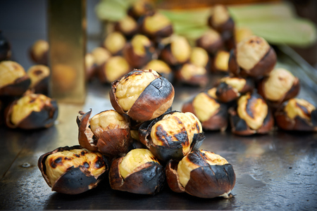 Roasted Chestnutsの写真素材