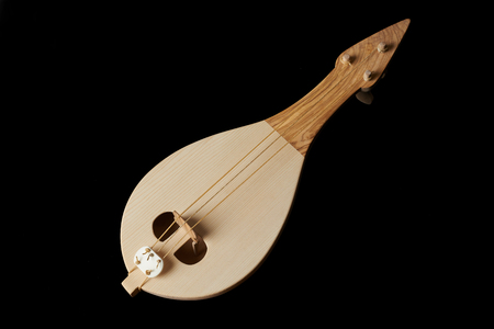 Greek traditional musical instrument, called Thrakian lyra.の写真素材