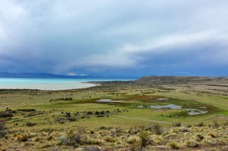 Patagonia refers to a geographical region that encompasses the southern end of South America, governed by Argentina and Chile.の写真素材