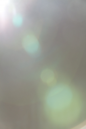 Left real lens flare and haze, for overlay layerの写真素材