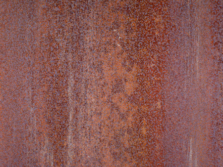 Rusty metal texture, corroded metal plates as abstract background image. Rusted background.