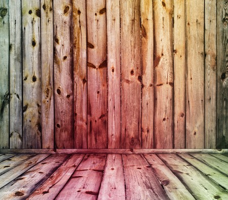 vintage multicolored brown wooden backgroundの写真素材