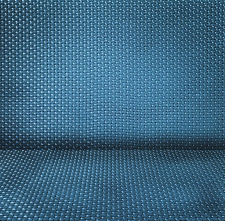 blue wicker textured backgroundの写真素材