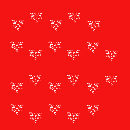 Pattern with cherries. - Illustration. Cherry, Berry Fruit, Foodのイラスト素材